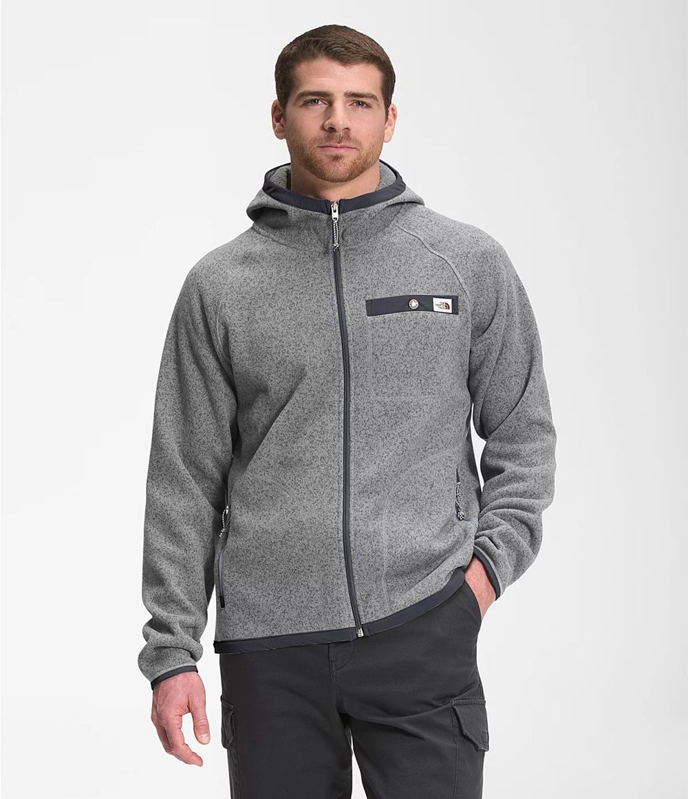 The North Face Gordon Lyons Kapuzenpullover Herren - Grau CH-538MIWW